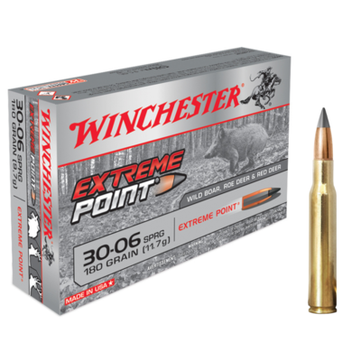 Munições Winchester Extreme Point - 30.06SPRG - 180grains
