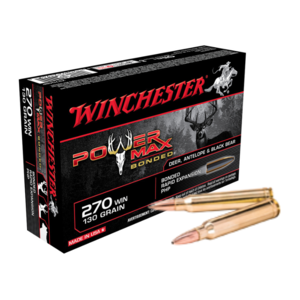 Munições Winchester Power Max - 270Win - 130grains