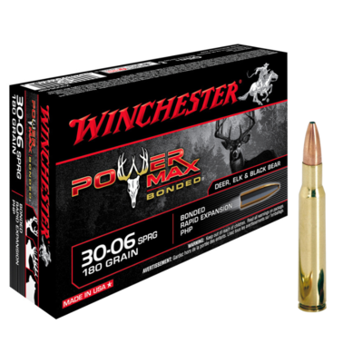 Munições Winchester Power Max - 30.06SPRG - 180grains