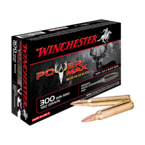 Munições Winchester Power Max - 300 WM - 180grains