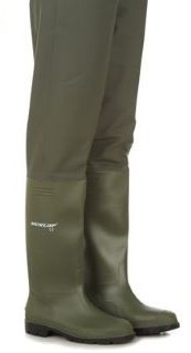 Bota com perneira Dunlop
