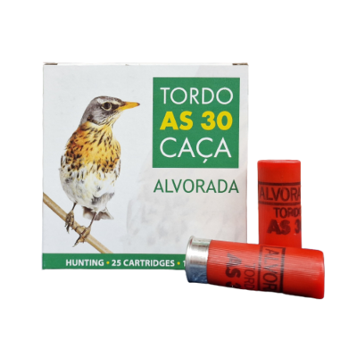 Cartucho Alvorada Tordo AS 30 Caça
