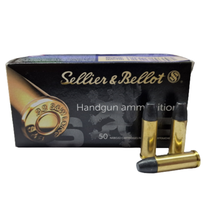 Munições Sellier e Belllot .32 S&W Long - 100grains